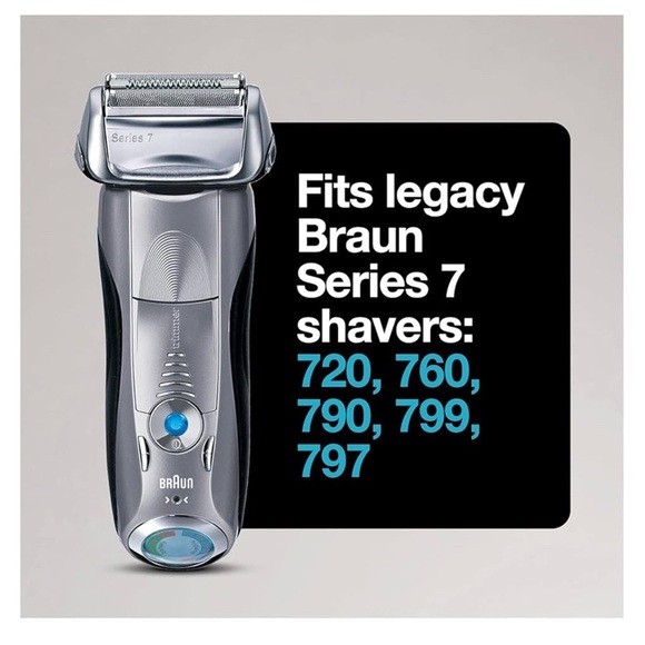 Braun Series 7 Shaving Cassette - Black and Silver - Picture 7 of 8